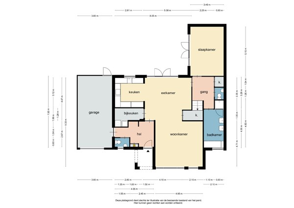 Floorplan - Marcus Aurelius 23, 6121 NX Born